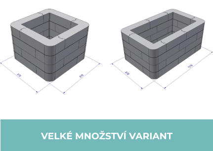 VELKÉ MNOŽSTVÍ VARIANT