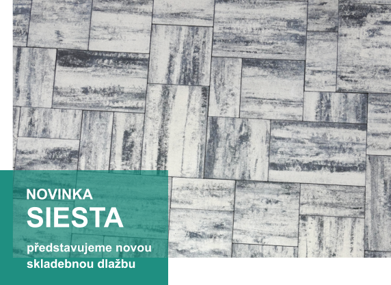 SIESTA NOVINKA  představujeme novou skladebnou dlažbu SIESTA NOVINKA  představujeme novou skladebnou dlažbu