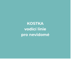 KOSTKA  vodící linie pro nevidomé