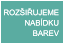ROZŠIŘUJEME NABÍDKU BAREV ROZŠIŘUJEME NABÍDKU BAREV